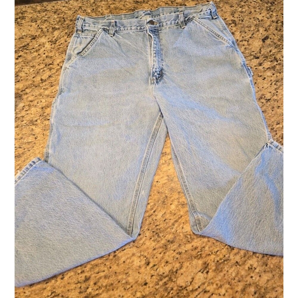 Carhartt Dungaree Fit Carpenter Jeans Mens 38x30 Denim Pants